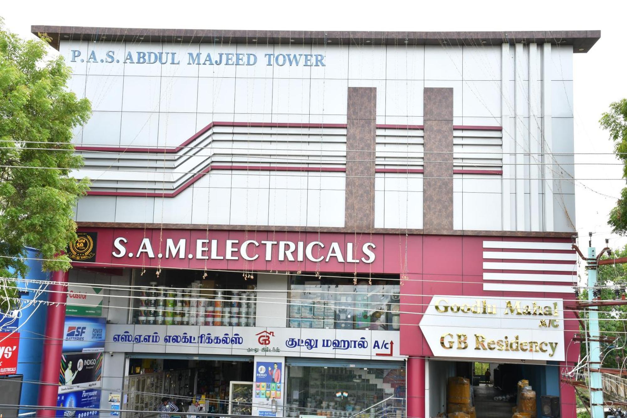 Gb Residency Hotel Ramanathapuram Exterior foto